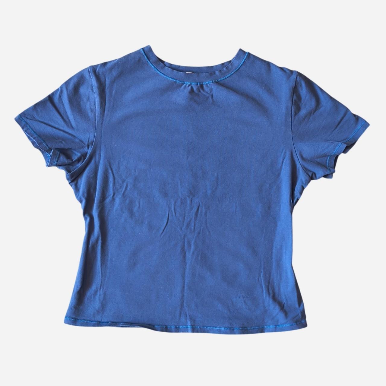 Skims Blue Fitted Baby T