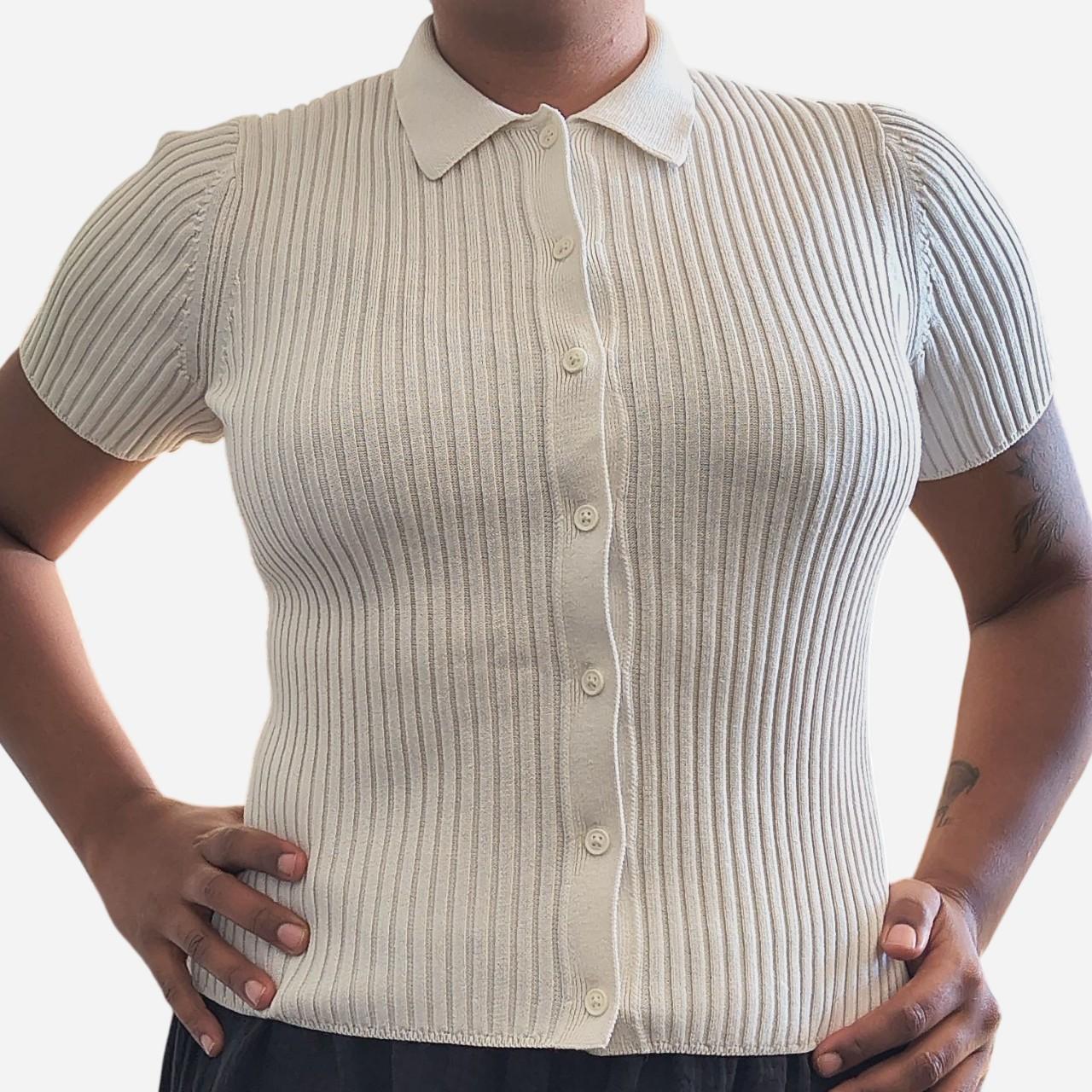 Ines de la Fressange White Polo
